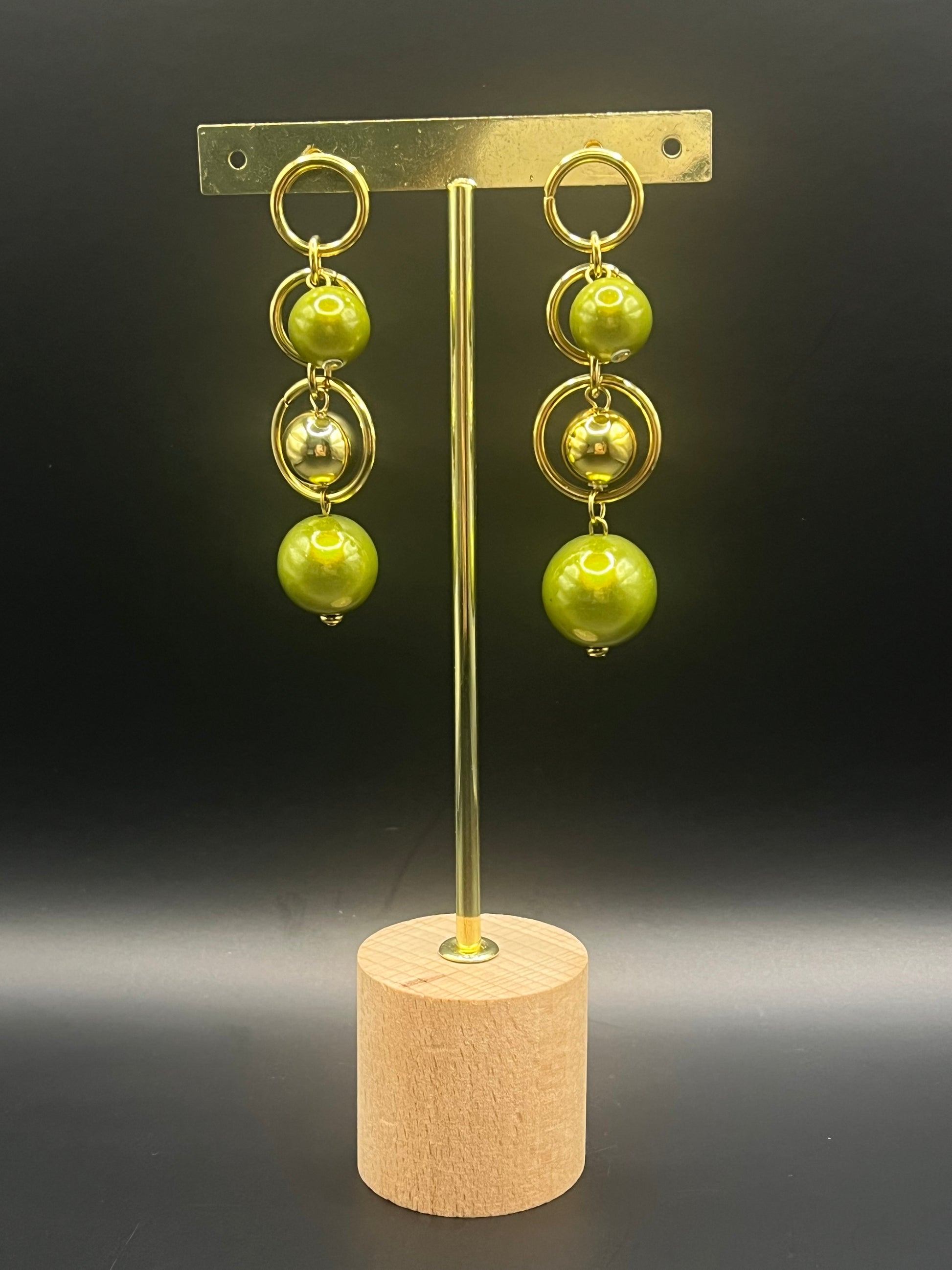 Triades pendantes vertes